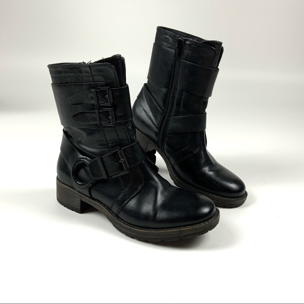 Crown Vintage Black Boots